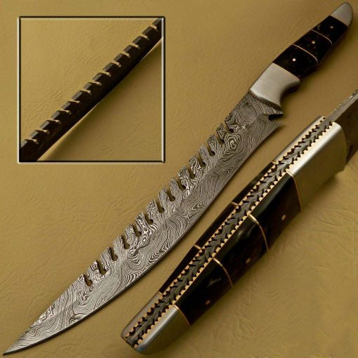 Damascus Bowie_Knives_SS-KA-110