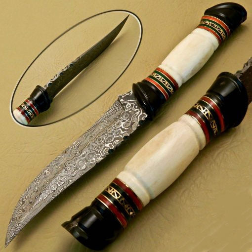 Damascus Bowie_Knives_SS-KA-170