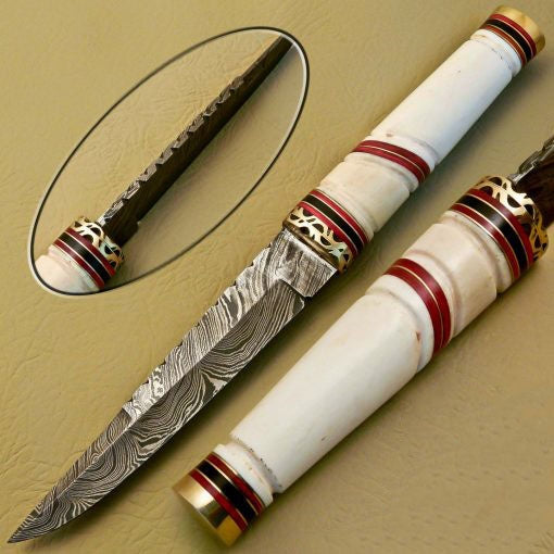 Damascus Bowie_Knives_SS-KA-190
