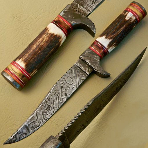 Damascus Bowie_Knives_SS-KA-200