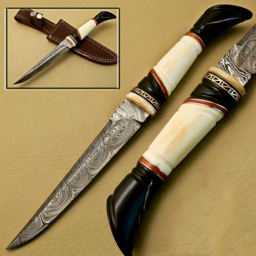 Damascus Bowie_Knives_SS-KA-250