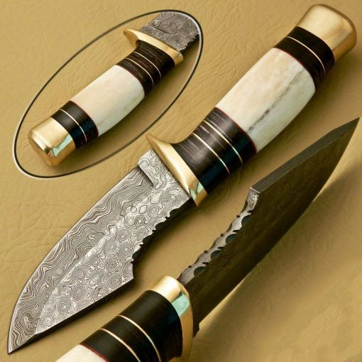 Damascus Bowie_Knives_SS-KA-280