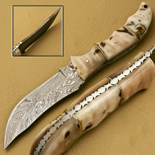 Damascus Bowie_Knives_SS-KA-340