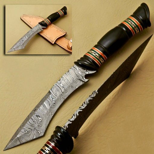 Damascus Bowie_Knives_SS-KA-430