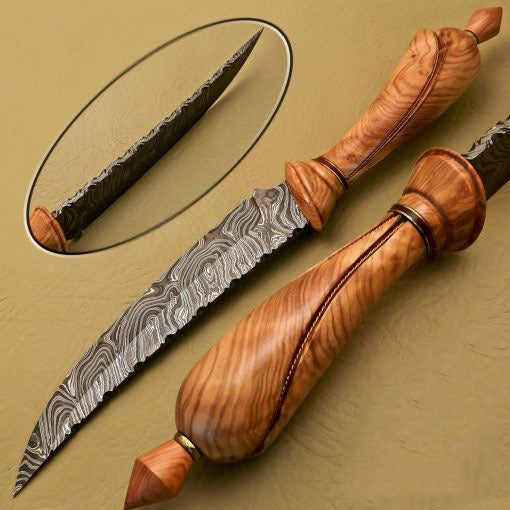 Damascus Bowie_Knives_SS-KA-60