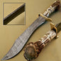 Damascus Bowie_Knives_SS-KA-70