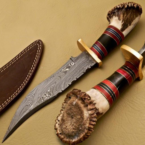 Damascus Bowie_Knives_SS-KA-90