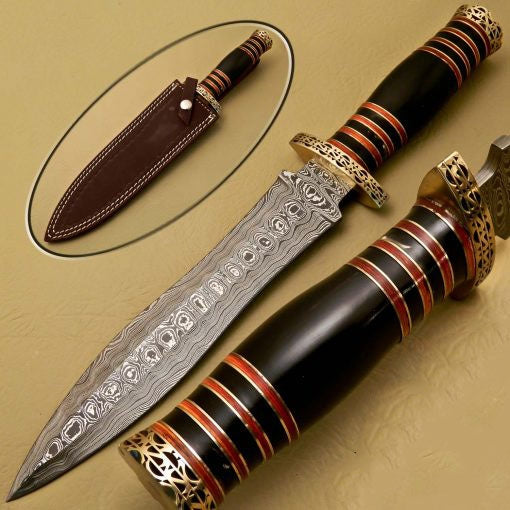 Damascus Dagger knife SS-KA-820