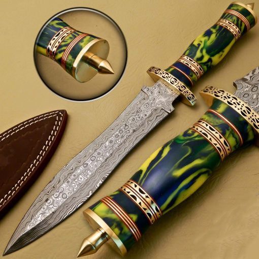 Damascus Dagger knife SS-KA-830