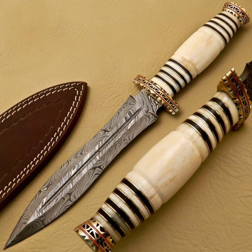 Damascus Dagger knife SS-KA-850