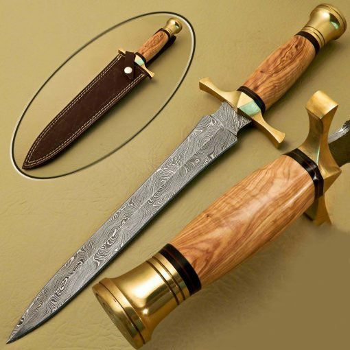 Damascus Dagger knife SS-KA-870