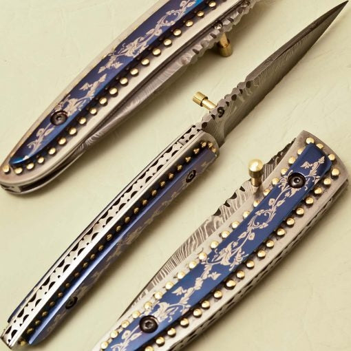 Damascus Folding Knives SS-KA-1020