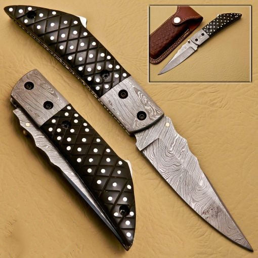 Damascus Folding Knives SS-KA-1040