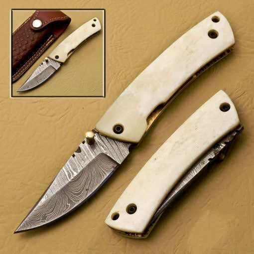 Damascus Folding Knives SS-KA-1160