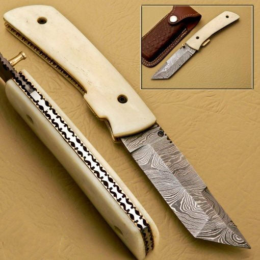 Damascus Folding Knives SS-KA-1180