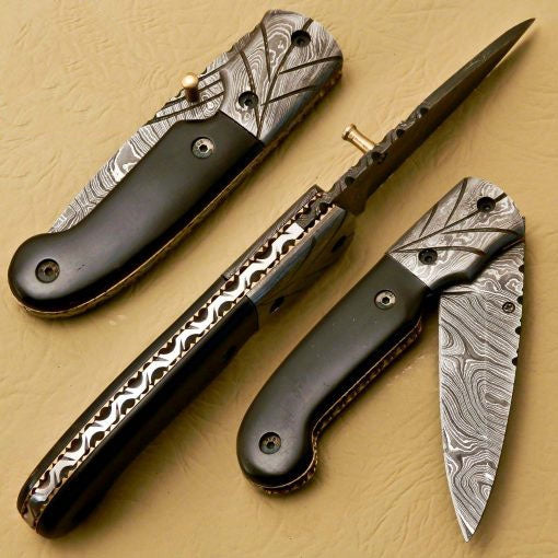 Damascus Folding Knives SS-KA-1200
