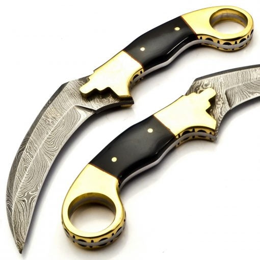 Damascus Karambit Knives SS-KA-2300