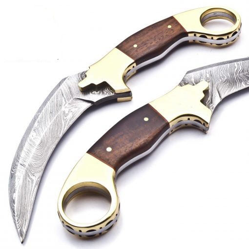 Damascus Karambit Knives SS-KA-2310