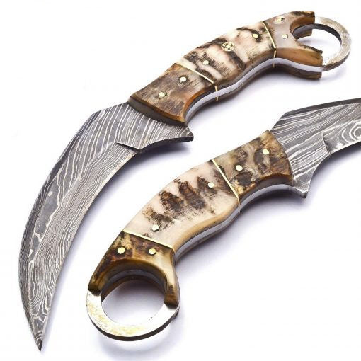 Damascus Karambit Knives SS-KA-2320