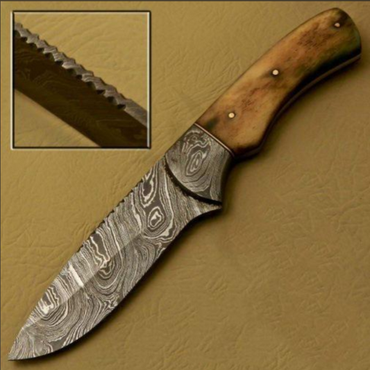 Damascus Skinner Knives SS-KA-1480