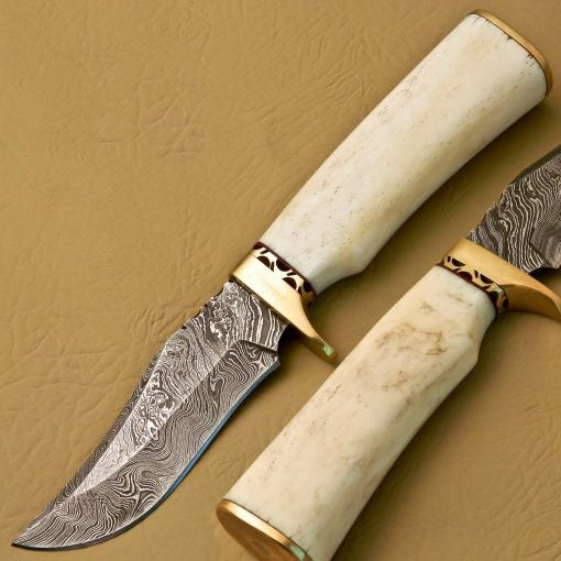 Damascus Skinner Knives SS-KA-1310