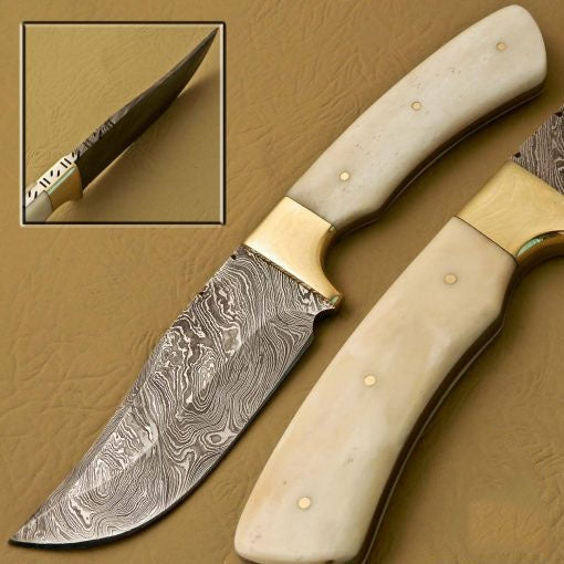 Damascus Skinner Knives SS-KA-1330
