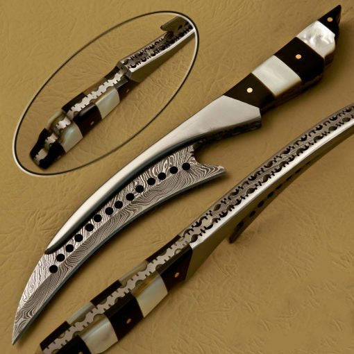 Damascus Skinner Knives SS-KA-1350
