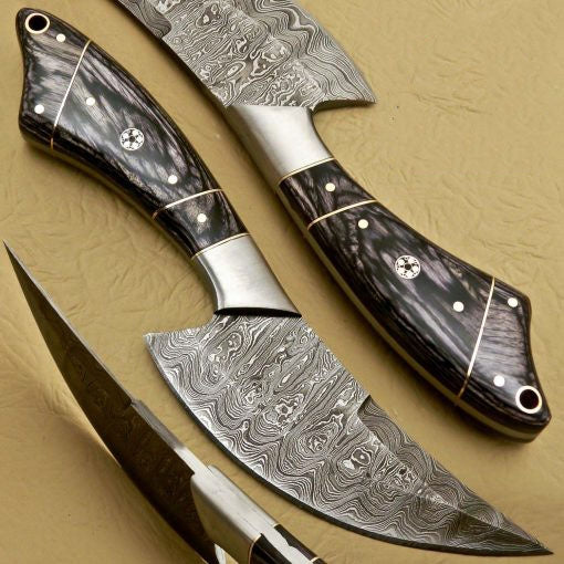 Damascus Skinner Knives SS-KA-1370