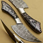 Damascus Skinner Knives SS-KA-1370
