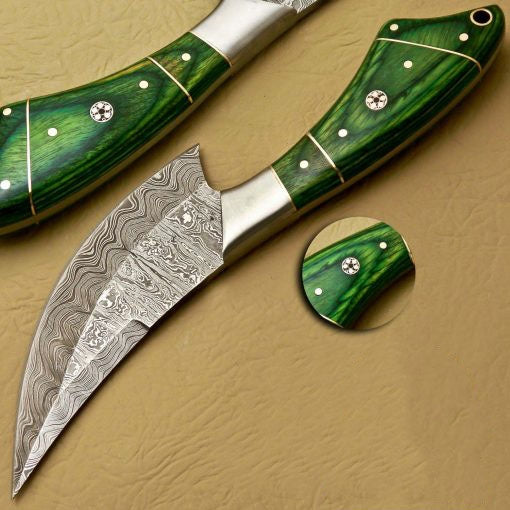 Damascus Skinner Knives SS-KA-1380