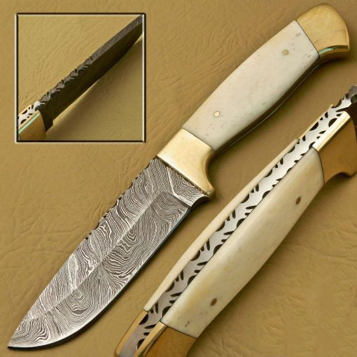 Damascus Skinner Knives SS-KA-1430