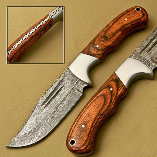 Damascus Skinner Knives SS-KA-1450