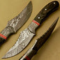 Damascus Skinner Knives SS-KA-1490